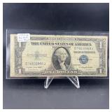 1935-G $1 Silver Certificate With Motto