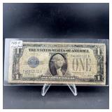 1928 $1 Silver Certificate Funnyback
