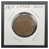 1855 Large Cent