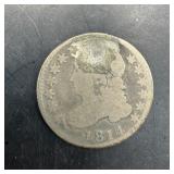 1814 Capped Bust Silver Half Dime