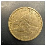 1858 Flying Eagle Cent