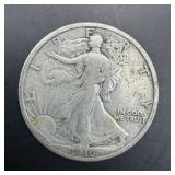 1960 Walking Liberty Style Silver Half Dollar