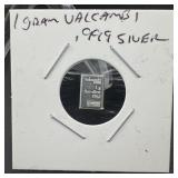 1 Gram Valcambi .999 Silver Bar