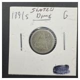 1891-S Seated Dime