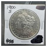 1900-s Morgan Silver Dollar