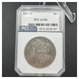 1897-o Morgan Silver Dollar Pci Au55
