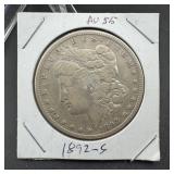 1892-s Morgan Silver Dollar Key Date Higher Grade