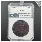 1899-o Morgan Silver Dollar Pci Ms66 Toning