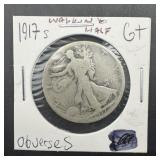 1917-S Walking Liberty Half Obv MM