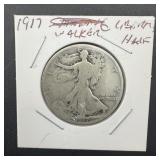 1917 Walking Liberty Silver Half