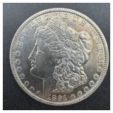 1891 Morgan Silver Dollar