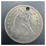 1846-o Seated Liberty Silver Dollar Full Liberty