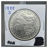 1888-s Morgan Silver Dollar