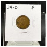 1924-d Lincoln Wheat Cent