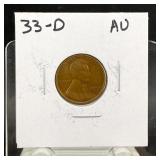 1933-d Lincoln Wheat Cent