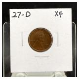 1927-d Lincoln Wheat Cent