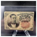 1874 10 Cent Fractional Note