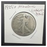 1929-S Walking Liberty Silver Half