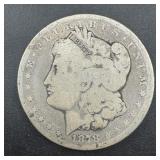 1878-cc Morgan Silver Dollar