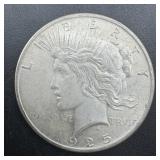 1925 Peace Silver Dollar