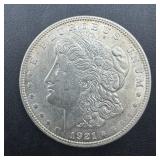 1921 Morgan Silver Dollar Higher Grade