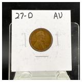 1927-d Lincoln Wheat Cent