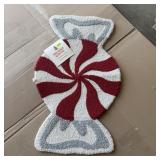 Hand-hooked Accent Rug Approx. 22 In X 38 In