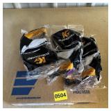 (3) Safety Glasses & 1'sanding Paper Roll