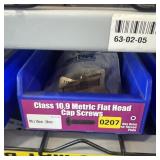 Class 10.9 Metric Flat Head Cap Screws - Assorted