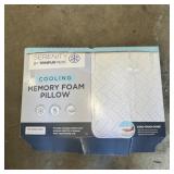 Serenity Therma-pedic Cooling Memory Foam Pillow,