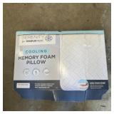 Serenity Therma-pedic Cooling Memory Foam Pillow,