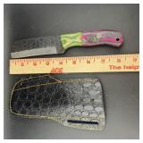 Mhs Cutlery 3.5 In Full Tang Knife ï¿½ Includes Case