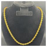 Monet Gold Tone Chain