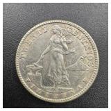 1944 Philippines 20 Centavos Silver Coin