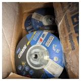Six Gemini Type 27 Grinding Wheels 7 In X 1/4 In X