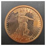 1 oz .999 Fine Copper Round ï¿½ Saint-Gaudens Design