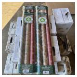 Lot Of Six Double-sided Gift Wrap Rolls; Total 540