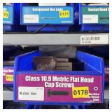 Class 10.9 Metric Flat Head Cap Screws - Assorted
