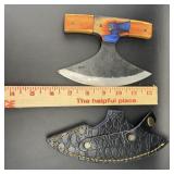 Mhs Cutlery Knife 6 In Skinner Ulu Knife Full Tang