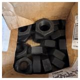 Case Of 25 Hex Jam Nuts 1-3/8-6 Grade 5