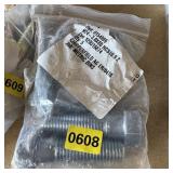 Five M24-3.0 X 80 Hcs 10.9 Zinc Bolts