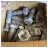 Assortment Of 1 In X 5 In Bolts And Nuts Quantity