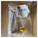 Two Class 10.9 Hcs M20 X 130 Yellow Zinc Bolts