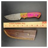 Mhs Cutlery 3.5 In Damascus Knife ï¿½ Full Tang ï¿½ I