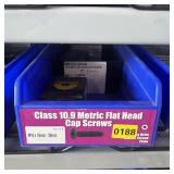 Class 10.9 Metric Flat Head Cap Screws - Assorted