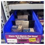 Class 10.9 Metric Flat Head Cap Screws - Assorted