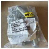 Two M16 X 60 Class 10.9 Hex Cap Screws Zinc