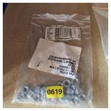 Two 3/8-16 Fhng5 Zinc Nuts