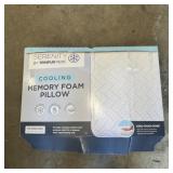 Serenity Therma-pedic Cooling Memory Foam Pillow,