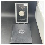 1882-cc Morgan Silver Dollar Gsa Hoard In Jade Box